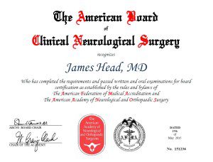 The American Board of Clinical Neurological Surgery | AFMA