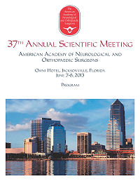AANOS Program Cover - 37th Annual Scientific Meeting
