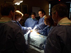 Surgeons performing Surgery - AANOS